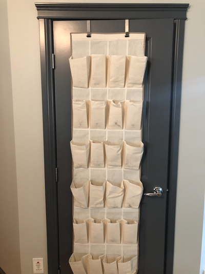 Over The Door Shoe Organizer - holds 12 pairs shoes, View more