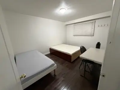 Room available on main floor in sharing or private. For girls only. Call 647 643 2299.