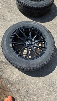 Winter tires 245/60R18 YOKOHAMA with rims RTX 18"