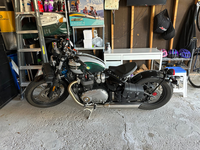 Mint 2017 Triumph Bobber only 6260km low mileage in Street, Cruisers & Choppers in Markham / York Region