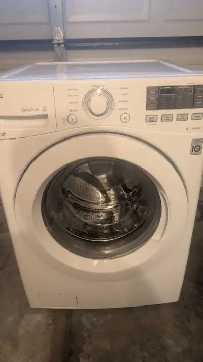 Giving away an LG front-load washing machine (Model WM3550HWW) for free. The machine is currently no...