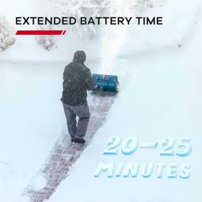 Enhulk Cordless Snow Shovel- Snow Blower, View more