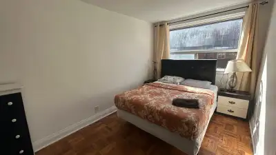 Furnished room, Warden/Victoria Park Station, July 1