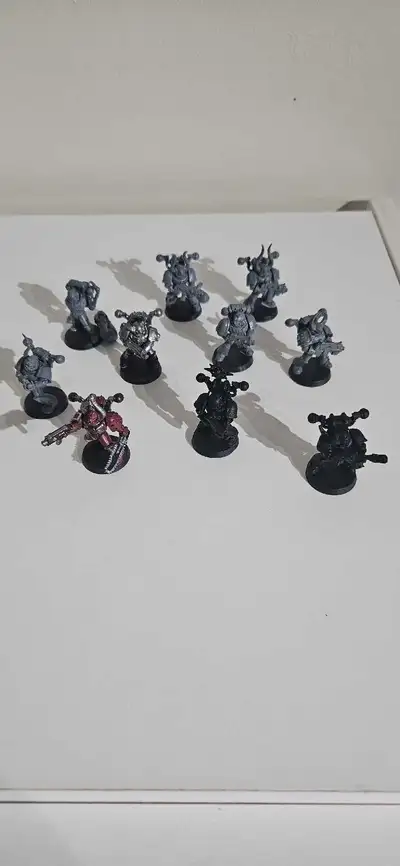 Warhammer 40,000 - Chaos Space Marine squad, View more