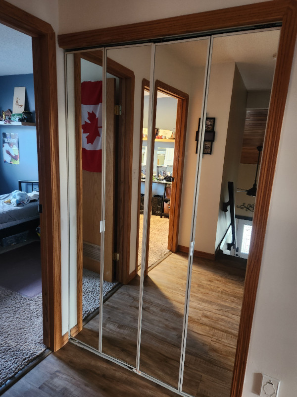 Bifold Doors, 24" each in Windows, Doors & Trim in Edmonton