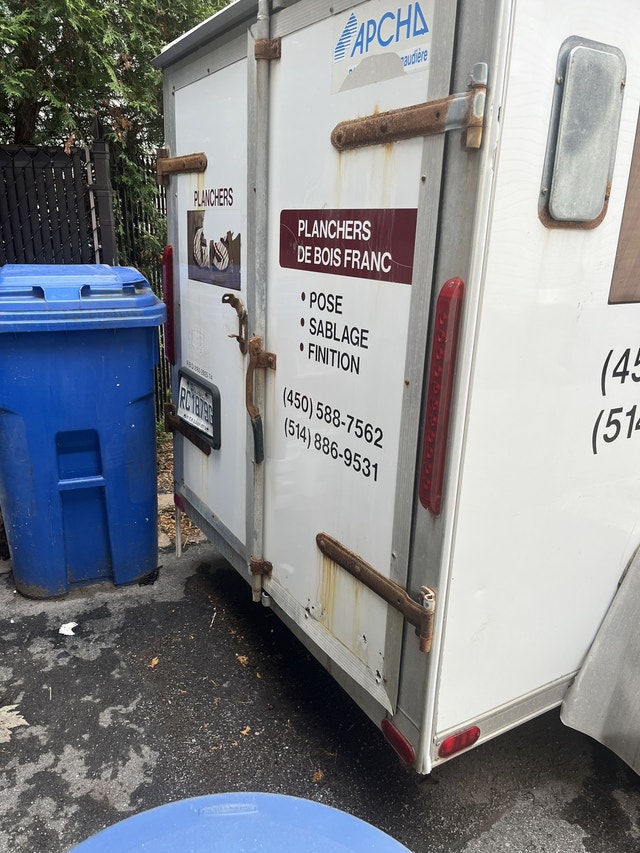 Remorque fermé 5x8 tous alluminium Remorques utilitaires Lanaudière