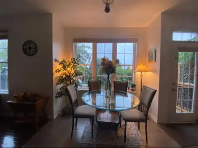 glass dining table , View more