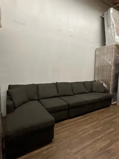 Crate and Barrel Sectional Modular 3-Piece Sofa Bed Free Deliver, View more