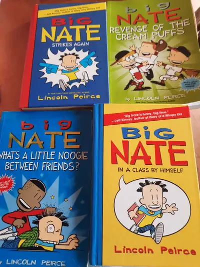 BIG NATE NOVELS LINCOLN PEIRCE PLUS POSTER LOT 6, View more