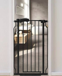 Hemroro 23.3-28” Wide Baby Gate for the house.  37.4” Extra tall