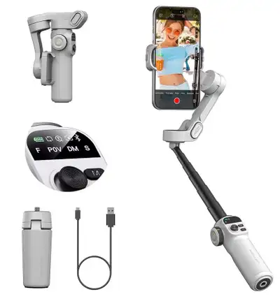AOCHUAN Smart X2 Phone Gimbal 3 Axis Smart Tracking, View more
