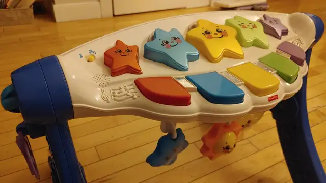 Fisher-Price Baby Activity Center Piano Gym in Toys in Edmonton - Image 3