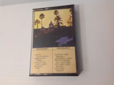 EAGLES (HOTEL CALIFORNIA) CASSETTE TAPE 1976, View more