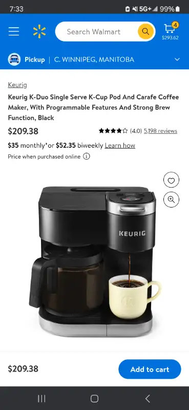 NEW Keurig K-Duo silver edition in Coffee Makers in Winnipeg - Image 4