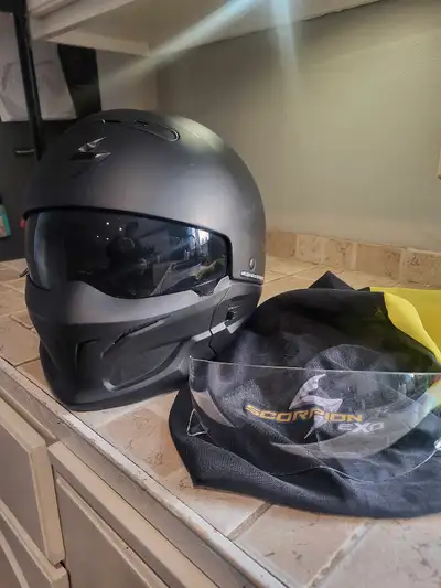 Scorpion covert helmet xxl used a handful of times good condition.