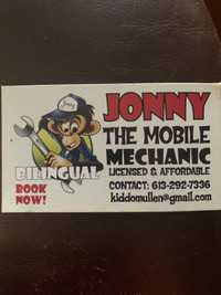 Jonny the mobile mechanic 