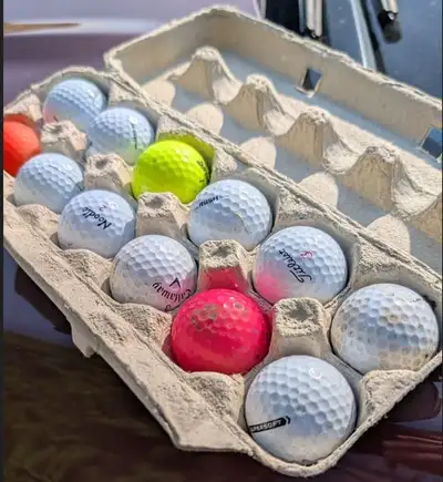 Used Un-Sorted Unwashed Golf Balls, View more