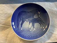 Vtg Mother’s Day Porcelain Royal Copenhagen “Horse & Foal”