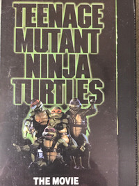 VHS - TEENAGE MUTANT NINJA TURTLES - THE MOVIE