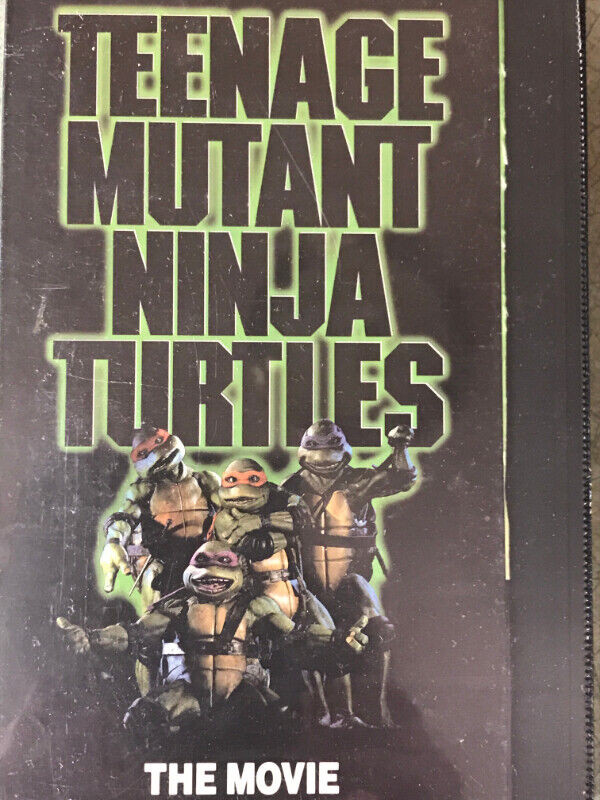 VHS - TEENAGE MUTANT NINJA TURTLES - THE MOVIE in CDs, DVDs & Blu-ray in Leamington