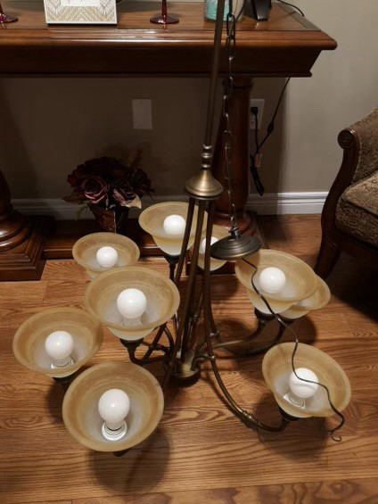 Bronze Chandelier in Indoor Lighting & Fans in Hamilton