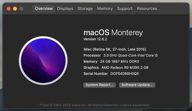 *Like New* iMac (Retina 5K, 27-inch, 24GB RAM) in Desktop Computers in City of Toronto - Image 2