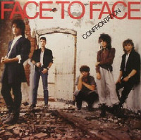 Face To Face - "Confrontation" Original Promo 1985 Vinyl LP