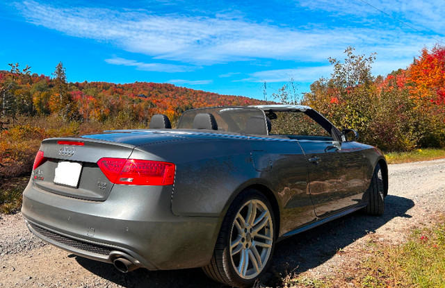 Get ready for summer with the A5 2.0 Turbo Audi convertible in Cars & Trucks in Ottawa