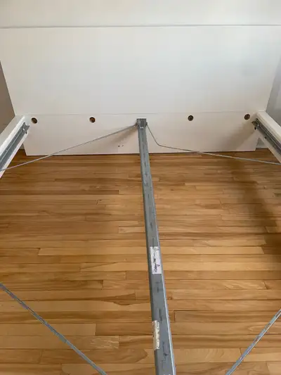 Malm IKEA king size bed frame, View more