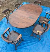 Solid Pine Table and Chairs