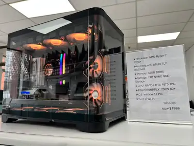 ▶︎ Processor R7-7800X3D ▶︎CPU CLOOER: JONSBO TG 360 AGRB ▶︎Motherboard: B650m ▶︎ Memory: RAM: 32GB D...