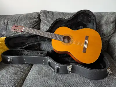 Yamaha CG122MC Solid Cedar Classical Guitar With hardshell case, View more