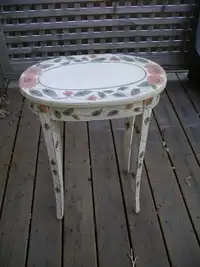 Beautiful White Side Table