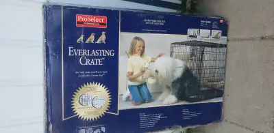 (2) Pro Select Extra Large and Large Dog Kennels. $120 & $100 ca, View more