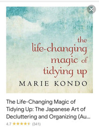 Marie Kondo “The life changing Magic of Tidying Up”