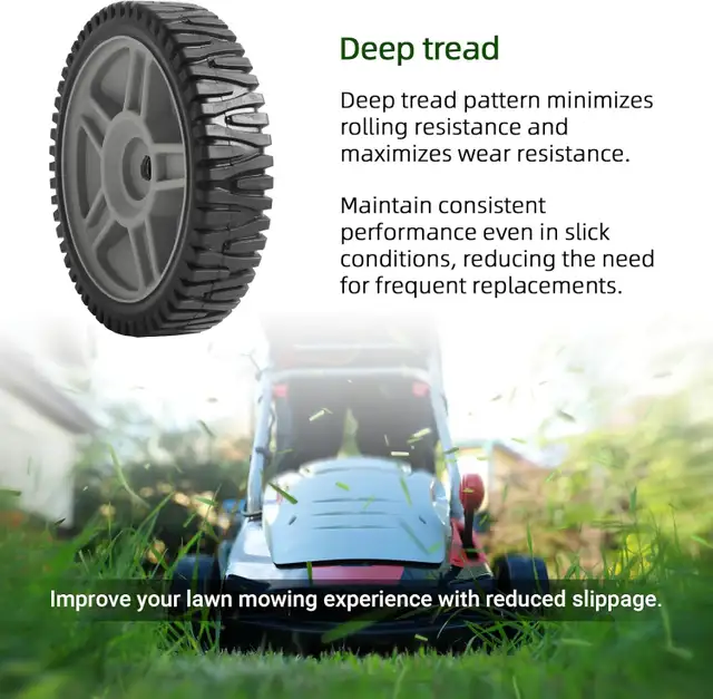AR-PRO (2-Pack) 8-Inch Drive Wheels for Lawn Mower in Lawnmowers & Leaf Blowers in City of Montréal - Image 8