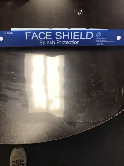 Faceshield clear, View more