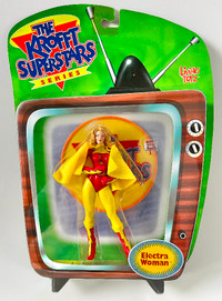 The Krofft Superstars Series ELECTRA WOMAN Art Asylum NEW 2000