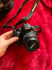 Canon EOS Rebel T5 DSLR Camera (Beginner-friendly)