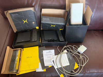 Videotron Router/Samsung UHDTV recorder/2 Helix TV, View more