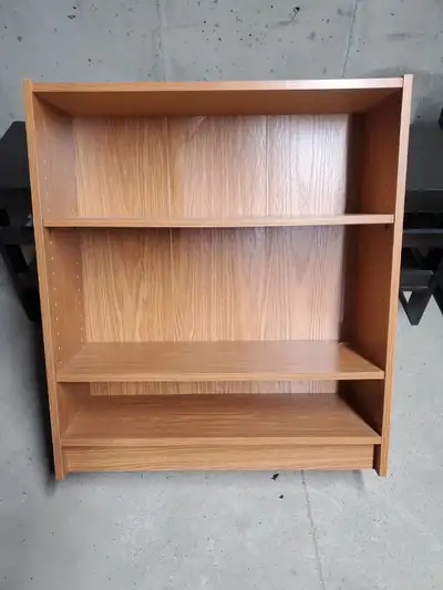 Bookshelf, Oak finish, View more