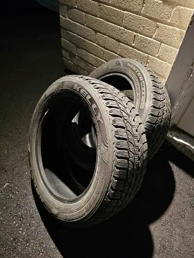 205/55/R16 2 tires. KELLY Winter tires Looking to just get rid of it, has plenty of life left in the...