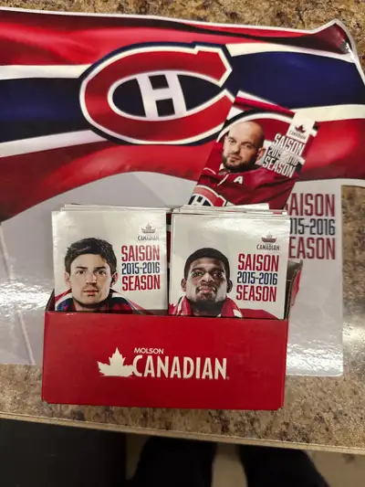 Mini Calendrier Canadiens Molson 2015-2016, View more