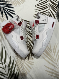 Jordan 4 red metallics