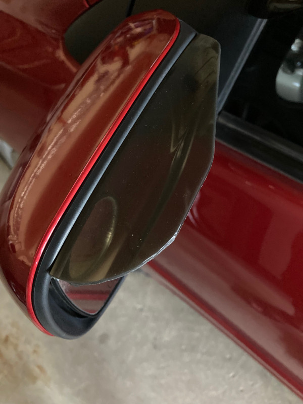 Mirror Rain Visor, 2 Pcs Car Rear View Mirror Rain in Auto Body Parts in Hamilton - Image 4