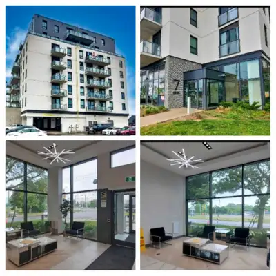 September 15th - 1+ bedroom + den top floor condo for rent