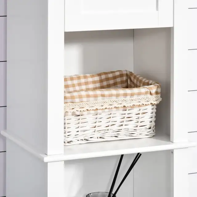 Tall Medicine Cabinet, Freestanding Bathroom Storage Cabinet wit in Bathwares in Markham / York Region - Image 9