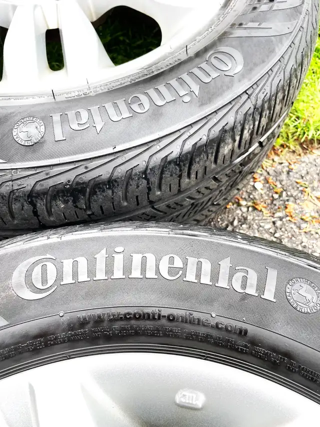 Set of 4  x 215/60 R  16 95T  Nissan Altima tires on rims in Tires & Rims in Cambridge - Image 8