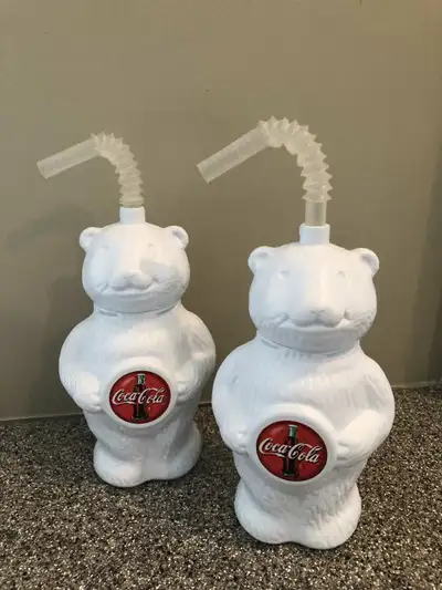 Coca-Cola Cubs  drinking bottle set, View more