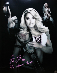 Trish Stratus signed autograph WWF WWE Wrestling 16x20 photo